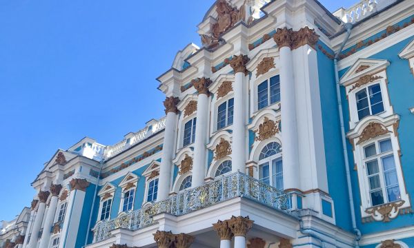 Catherine palace in Pushkin